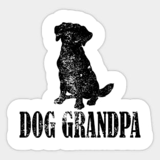 Labrador Dog Grandpa Sticker